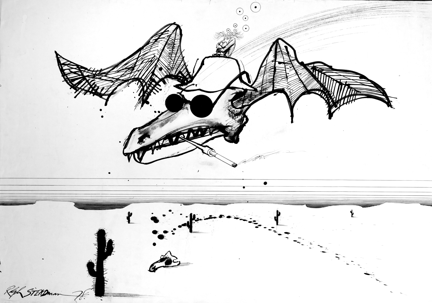 Ralph Steadman Art Collection – Peruse the work and world of Gonzo